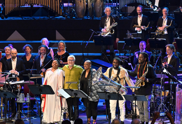 Prom 56: The South African Jazz Songbook, The Metropole Orkest conducted by Marcus Wyatt (Siyabonga Mthembu: vocals, ESKA: vocals, Soweto Kinch: saxophones, Theon Cross: tuba) in the Royal Albert Hall on Sunday 28 August 2022