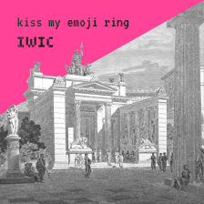 IWIC-Kiss My Emoji Ring